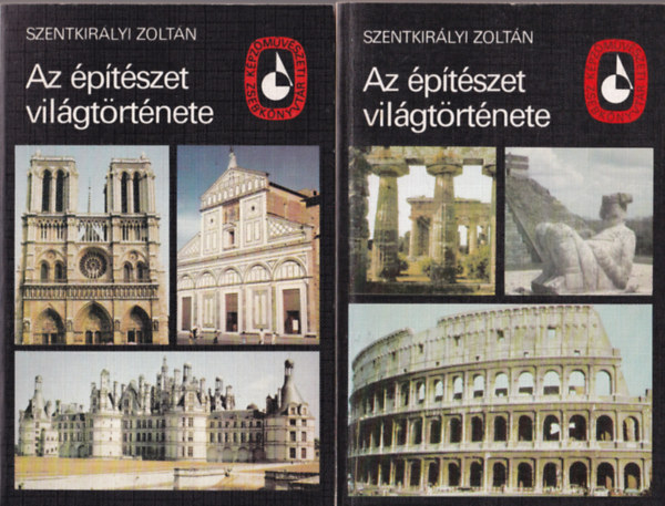 Nikolaus Pevsner, Szentkirályi Zoltán: 2 db építészeti mű : Az építészet világtörténete I-II. antikvár