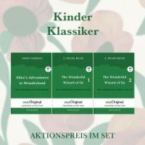 Carroll, Lewis - Baum, L. Frank: Kinder Klassiker Kollektion (Bücher + Audio-Online) - Lesemethode von Ilya Frank - Zweisprachige Ausgabe Englisch-Deutsch idegen