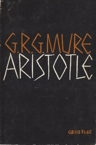 G. R.G. Mure: Aristotle antikvár