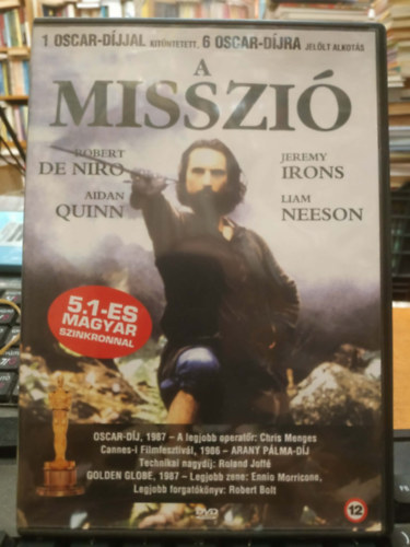 Robert De Niro, Jeremy Irons: A misszió (1 DVD) antikvár