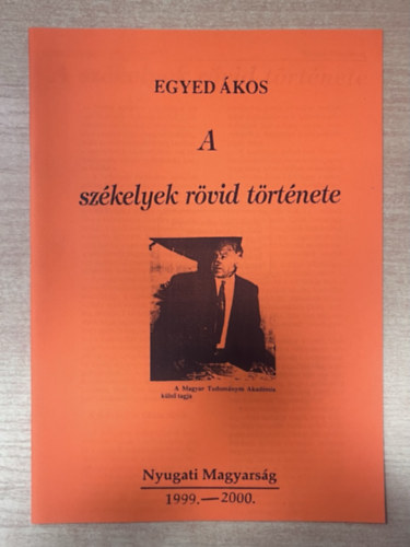 Egyed Ákos: A székelyek rövid története (hasonmás kiadás) antikvár