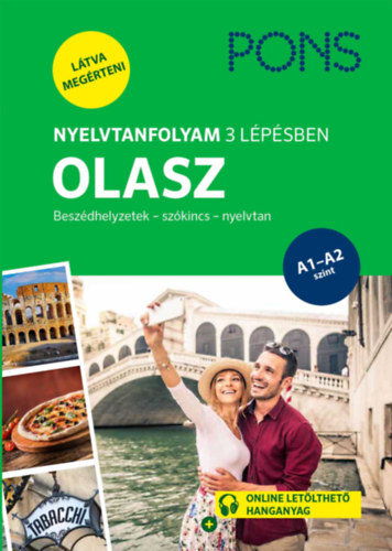Bettina Müller Renzoni: PONS Nyelvtanfolyam 3 lépésben OLASZ könyv