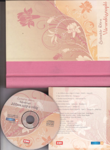 Szinetár Dóra: Várandósnapló-CD-vel antikvár