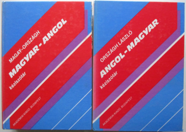 Magay Tamás-Országh László: Angol-magyar és magyar-angol kéziszótár I-II. antikvár