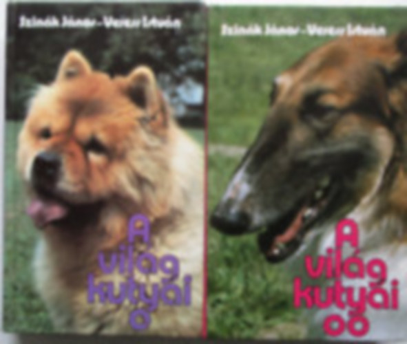 Szinák János-Veress István: A világ kutyái I-II. antikvár