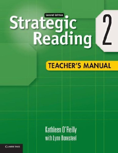 O'Reilly, Kathleen: Strategic Reading Level 2 Teacher's Manual idegen