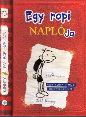 Jeff Kinney: Egy ropi naplója antikvár