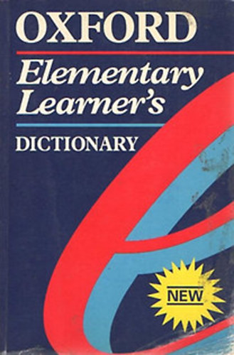 Angela Crawley: Oxford elementary learner's dictionary antikvár