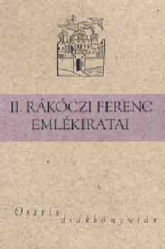 Kovács Ilona: II. Rákóczi Ferenc emlékiratai könyv