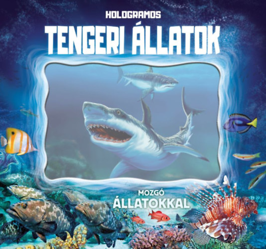 Hologramos tengeri állatok könyv