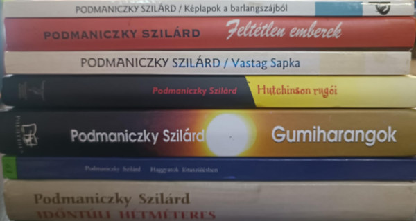 Podmaniczky Szilárd: Podmaniczky Szilárd könyvcsomag - Dedikált antikvár