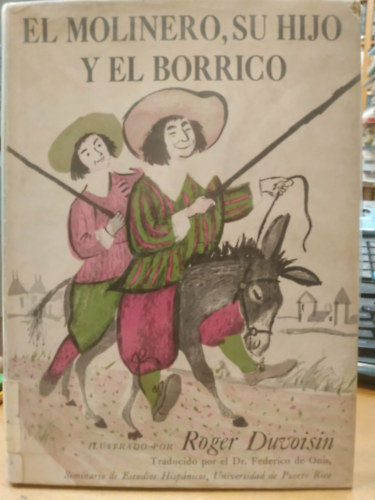 Roger Duvoisin: El molinero, su hijo y el borrico (A molnár, a fia és a szamár) antikvár