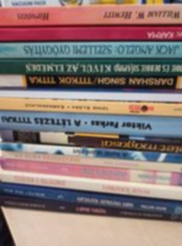 W.W. Hewitt, Kun István, Jack Angelo, Eddie és Debbie Shapiro, Darsham Singh, Paul Perry Dannion Brinkley, Izing Klára, Viktor Farkas, Cannon, Alexander, dr., Ted Andrews, Thorwald Dethlefsen, Jankovich István, Pauline Stone, Cornelia M. Parkinson: 15db ezoterikus könyv egyben: Hipnózis + Karma + Szellemi gyógyítás + Kívül az elméden + Titkos tanok + Megváltott a fény + Karmakalauz + A létezés titka + Kelet mágusai + A halál utáni élet + Az aura érzékelése + Élet az élet után + Túléltem a halálomat+ könyv