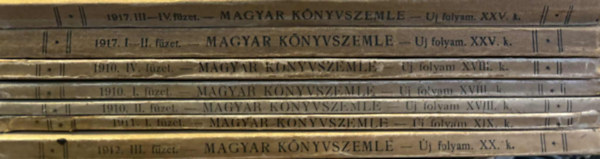 7 db Magyar Könyvszemle egyben antikvár