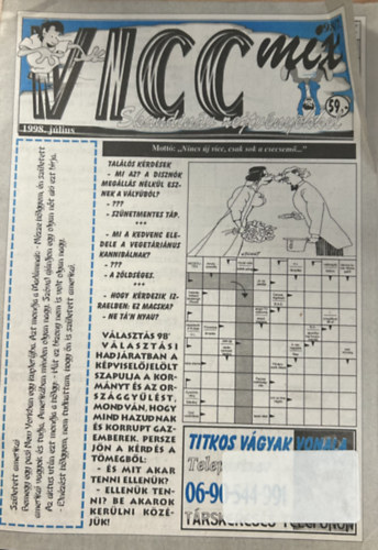 Vicc Mix - 98/7. antikvár