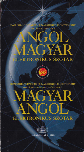 Futász Dezső; Kövecses Zoltán; Országh László: Angol-magyar, Magyar-angol elektronikus szótár antikvár