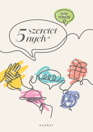 5 szeretetnyelv - Éves tervező - fehér könyv