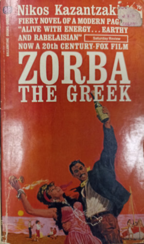Nikos Kazantzakis: Zorba, the greek antikvár