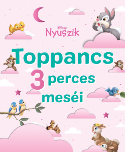 Disney Nyuszik - Toppancs 3 perces meséi könyv