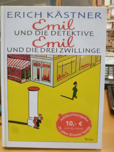 Erich Kästner: Emil und die Detektive / Emil und die drei Zwillinge antikvár