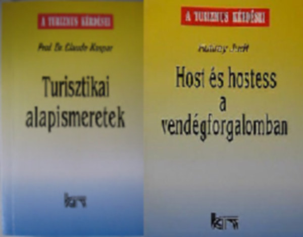 Claude Dr. Prof. Kaspar, Hutiray Judit: A turizmus kérdései könyvcsomag antikvár