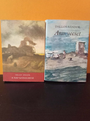 Dallos Sándor: Aranyecset / A nap szerelmese (Munkácsy Mihály életregénye 1-2.) antikvár