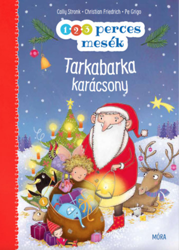 Cally Stronk, Christian Friedrich: Tarkabarka karácsony könyv
