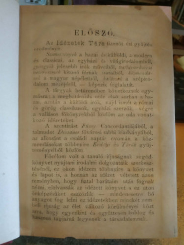 Dvorzsák János: Idézetek tára antikvár