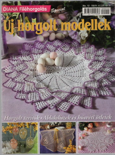 Diana Filéhorgolás Specila No. 12. - Új horgolt modellek antikvár