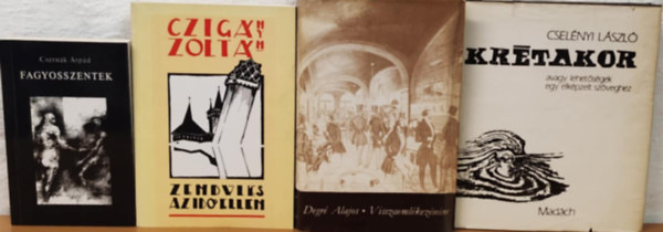 Csernák Árpád, Czigány Zoltán, Degré Alajos, Cselényi László: Magyar irodalmi könyvcsomag antikvár