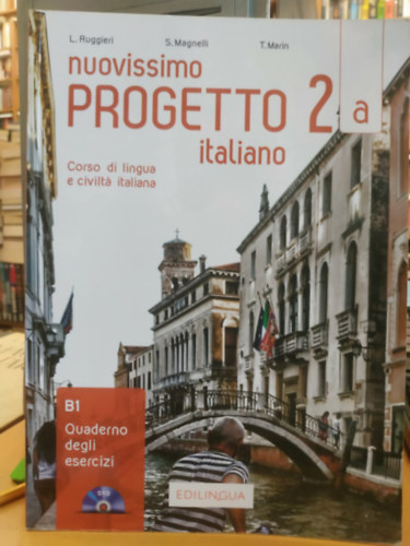 T. Marin - S. Magnelli - L. Ruggieri: Nuovissimo Progetto italiano 2a - Corso di lingua e civiltá italiana - B1 Quaderno degli esercizi + 1 DVD antikvár