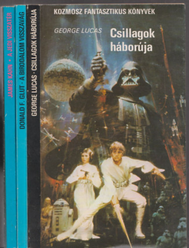 George Lucas; Donald F. Glut; James Kahn: Csillagok háborúja + A Birodalom visszavág + A Jedi visszatér (3 kötet) antikvár