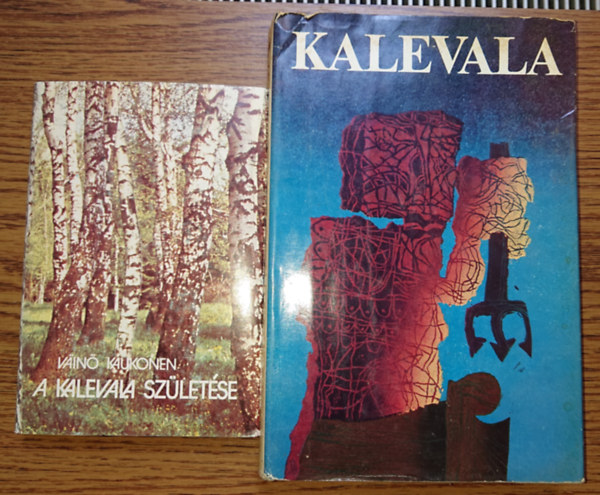 Vainö Kaukonen: 2 könyv: a Kalevala és A Kalevala születése antikvár