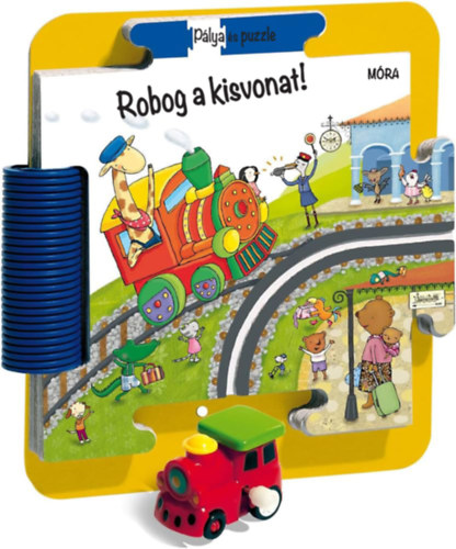 Pálya és puzzle - Robog a kisvonat! akciós termékkép 1