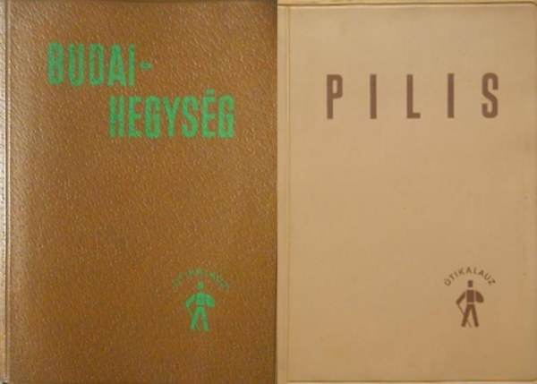 Dely Károly Dr. Mezei Iván Dr. Dénes György, Dr. Pápa Miklós: 2 db Útikalauz: Pilis útikalauz (A Pilis-hegység turistatérkép melléklettel)  + Budai-hegység útikalauz (A Budai-hegység turistatérkép melléklettel) antikvár