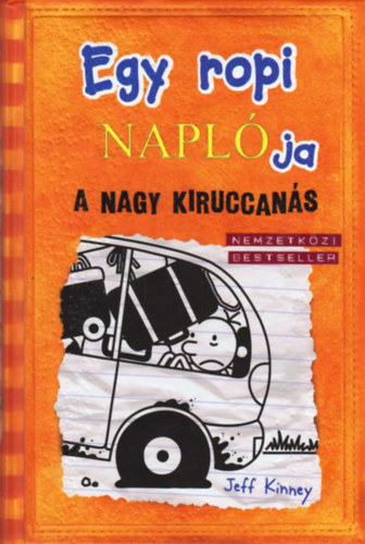 Jeff Kinney: Egy ropi naplója 9. - A nagy kiruccanás antikvár