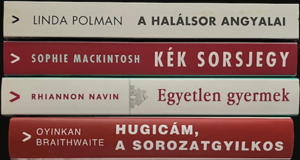 Rhiannon Navin, Sophie Mackintosh, Linda Polman, Oyinkan Braithwaite: Kortárs könyvcsomag (4 kötet 📚) könyv