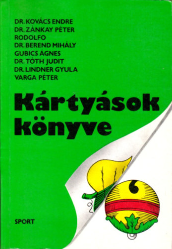 Kovács-Zánkay-Rodolfo-Berend-L: Kártyások könyve antikvár