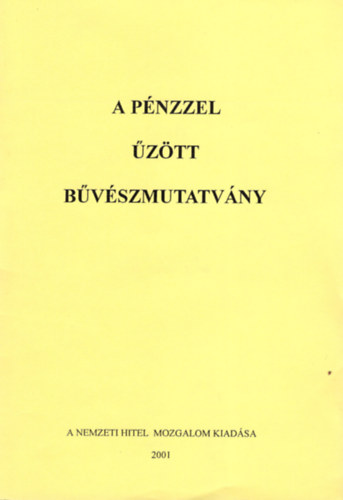 Tudós-Takács János: A pénzzel űzött bűvészmutatvány könyv
