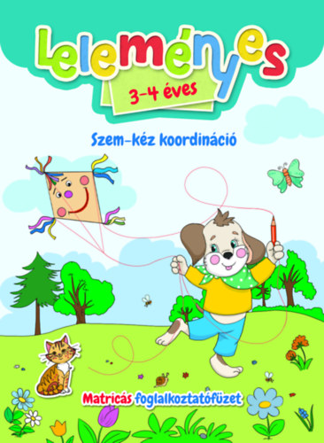 Leleményes 3-4 éves - Szem-kéz koordináció könyv
