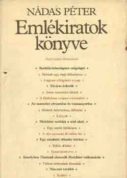 Nádas Péter: Emlékiratok könyve antikvár