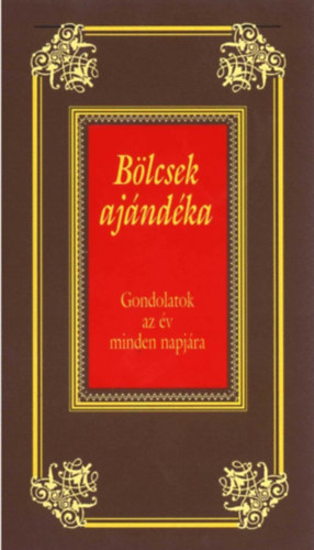 Bölcsek ünnepi ajándéka könyv