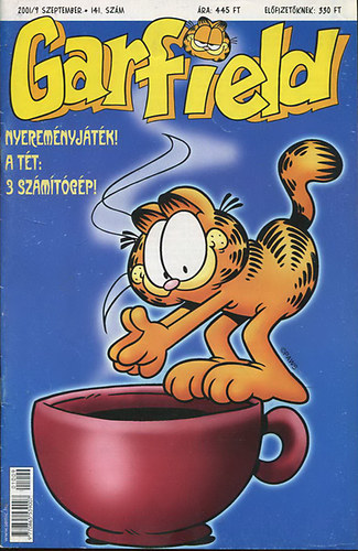 Garfield 2001/9. (141. szám) antikvár