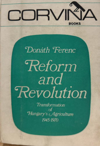 Donáth Ferenc: Reform and reunion antikvár