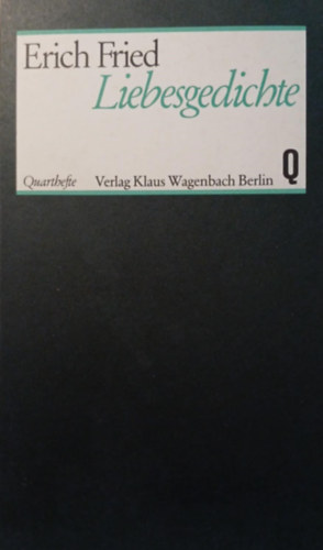 Erich Fried: Liebesgedichte antikvár
