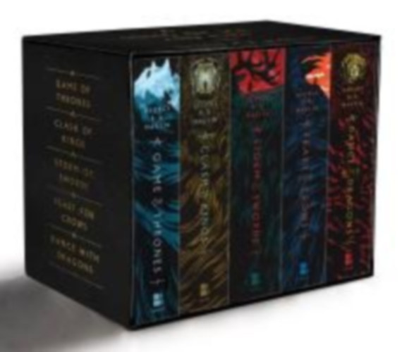 Martin, George R. R.: A Game of Thrones 1-5 Boxed Set. TV Tie-In idegen