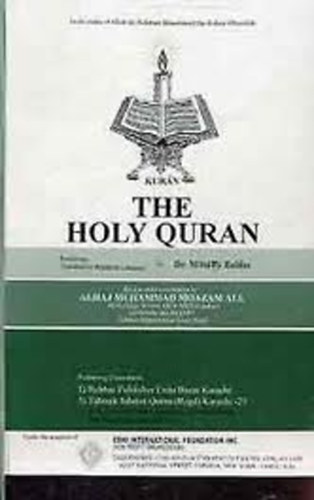 The Holy Quran - Kurán antikvár