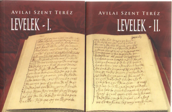 Avilai Szent Teréz: Levelek I-II. könyv