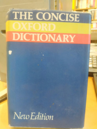 J. B. Sykes (editor): The concise Oxford dictionary of current english antikvár