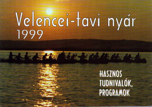 Velence-tavi nyár 1999 antikvár